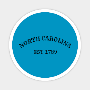 North Carolina Est 1789 Magnet